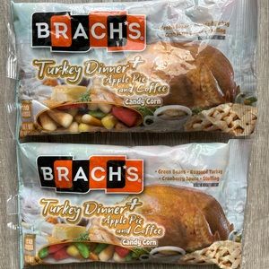 LIMITED EDITION Brachs Turkey Dinner Candy corn Lot of 2